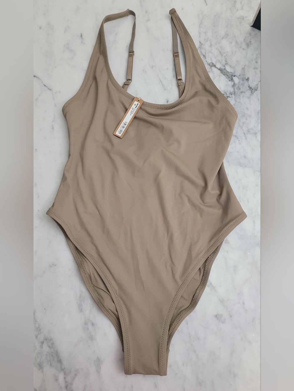 Skims Scoop Neck One Piece Dessert. Large